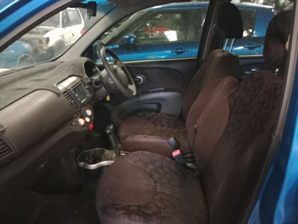 P4654 - Nissan Micra 2010 Blue Wrecking - Image 7