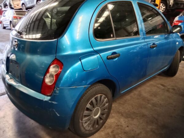 P4654 - Nissan Micra 2010 Blue Wrecking - Image 11