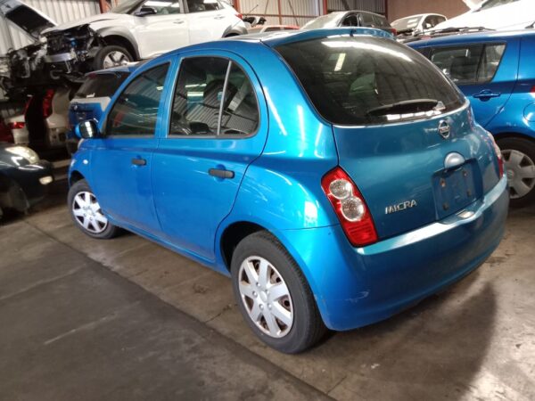 P4654 - Nissan Micra 2010 Blue Wrecking - Image 12