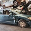 P4817 - Honda Civic Hybrid 2007 Blue Wrecking - Image 2