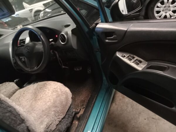P4834 - Mitsubishi Colt 2012 Blue Wrecking - Image 3
