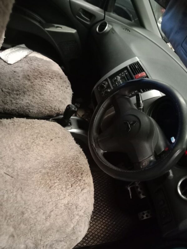P4834 - Mitsubishi Colt 2012 Blue Wrecking - Image 4
