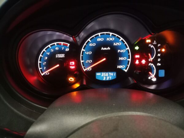 P4834 - Mitsubishi Colt 2012 Blue Wrecking - Image 6