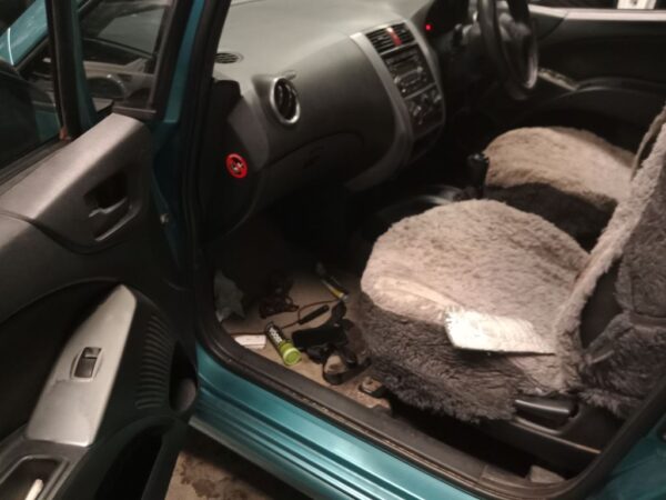 P4834 - Mitsubishi Colt 2012 Blue Wrecking - Image 8