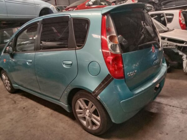 P4834 - Mitsubishi Colt 2012 Blue Wrecking - Image 11