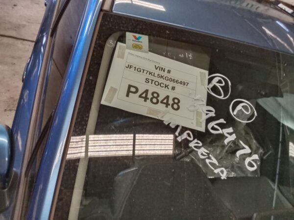 P4848 - Subaru Impreza 2019 Blue Wrecking - Image 15