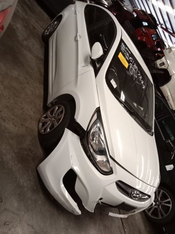P4853 - Hyundai accent 2014 White Wrecking - Image 12