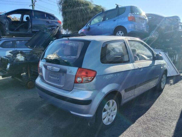 P4861 - Hyundai Getz 2005 Blue Wrecking - Image 12
