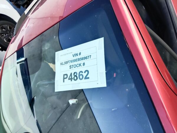P4862 - Holden Trax 2014 Red Wrecking - Image 15