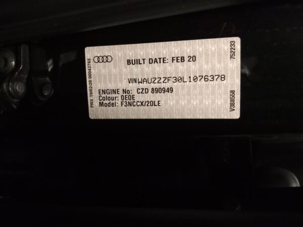 P4870 - Audi Q3 2020 Black Wrecking - Image 10