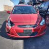 P4875 - Hyundai accent 2013 Red Wrecking