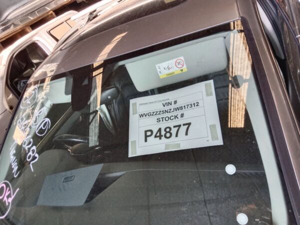 P4877 - Volkswagen Tiguan 2017 Grey Wrecking - Image 14