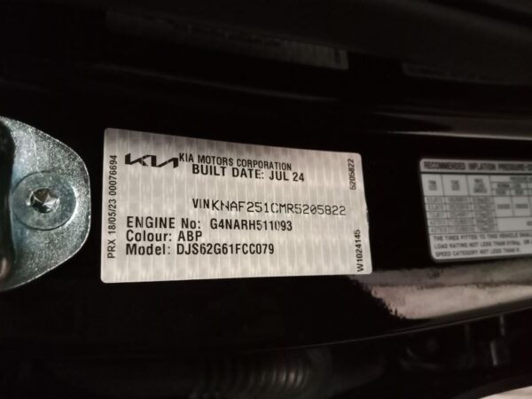 P4886 - Kia Cerato 2024 Black Wrecking - Image 15