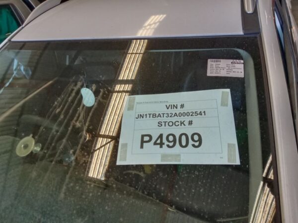P4909 - Nissan X-Trail 2015 White Wrecking - Image 12