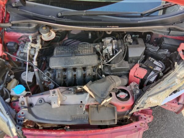 P4919 - Honda jazz 2014 Red Wrecking - Image 2
