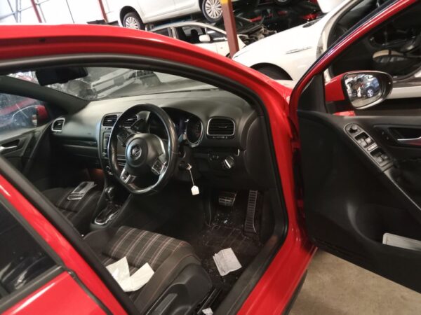 P4926 - Volkswagen golf GTI 2011 Red Wrecking - Image 7
