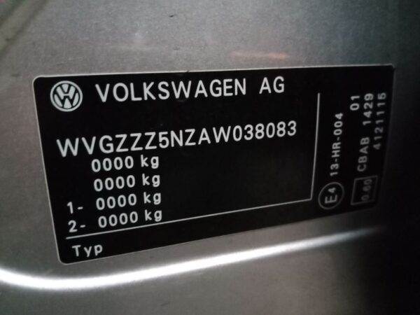 P4936 - Volkswagen Tiguan 2010 Silver Wrecking - Image 14
