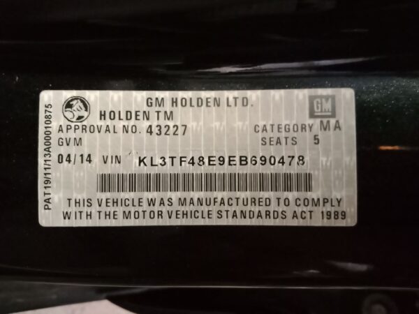 P4951 - Holden Barina 2014 Grey Wrecking - Image 12