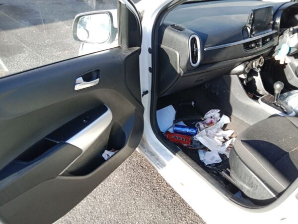 P4960 - Kia Picanto 2022 White Wrecking - Image 3