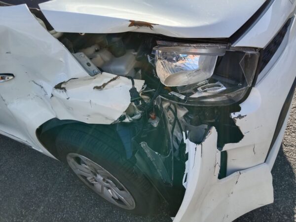 P4960 - Kia Picanto 2022 White Wrecking - Image 8