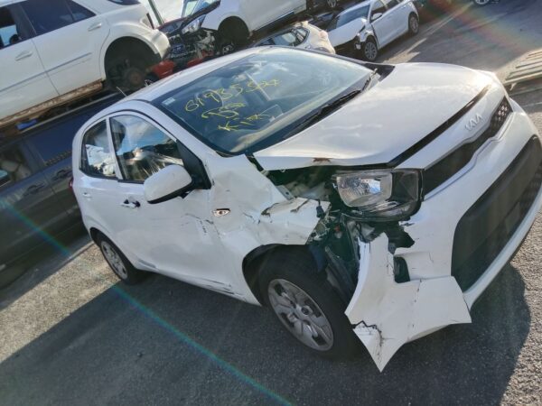 P4960 - Kia Picanto 2022 White Wrecking - Image 9