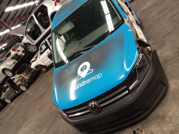 P4965 - Volkswagen caddy 2017 Blue Wrecking - Image 6