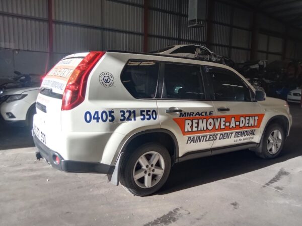 P4973 - Nissan X-Trail 2008 White Wrecking - Image 12