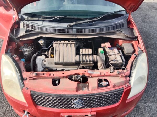 P4975 - Suzuki Swift 2009 Red Wrecking - Image 2