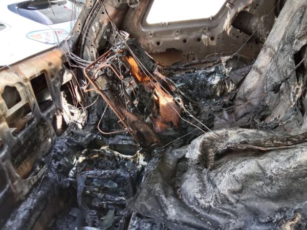 P5001 - Kia carnival 2025 White Wrecking - Image 2