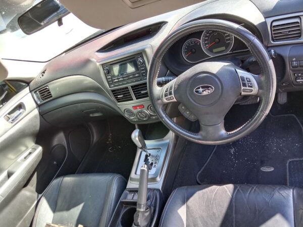 P5020 - Subaru Impreza 2011 Black Wrecking - Image 3