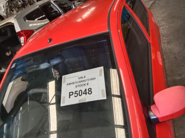 P5048 - Hyundai Getz 2007 Red Wrecking - Image 10