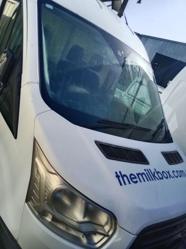 P5052 - Ford Transit 2015 White Wrecking