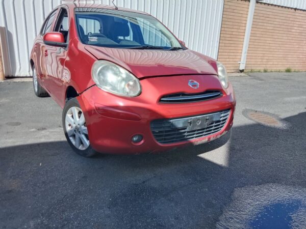 P5079 - Nissan Micra 2013 Red Wrecking