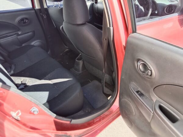 P5079 - Nissan Micra 2013 Red Wrecking - Image 7