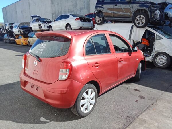 P5079 - Nissan Micra 2013 Red Wrecking - Image 14
