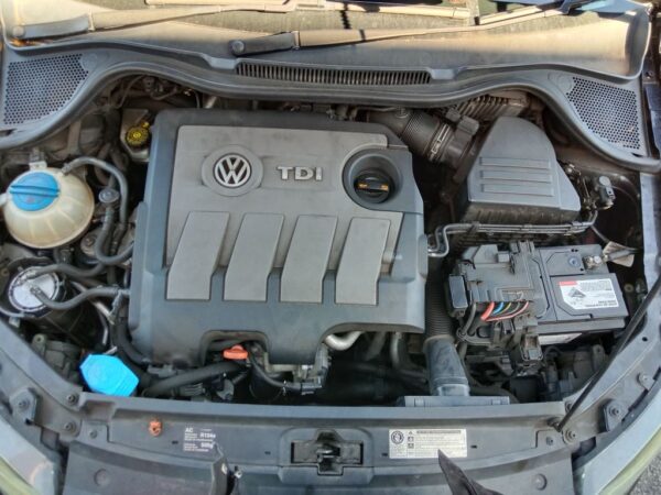 P5093 - Volkswagen polo 2010 Black Wrecking - Image 2