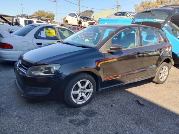 P5093 - Volkswagen polo 2010 Black Wrecking - Image 16