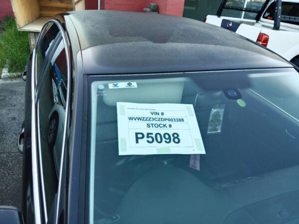 P5098 - Volkswagen Passat 2012 Black Wrecking - Image 10