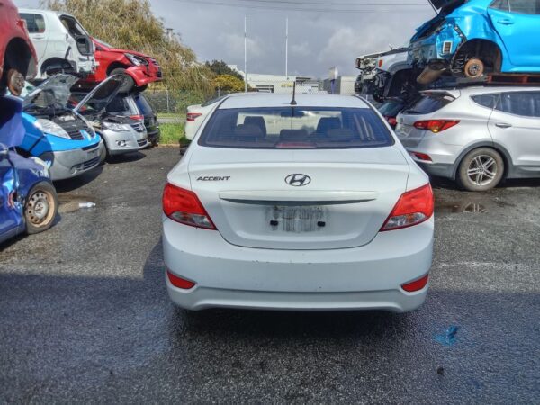 P5102 - Hyundai accent 2017 White Wrecking - Image 13