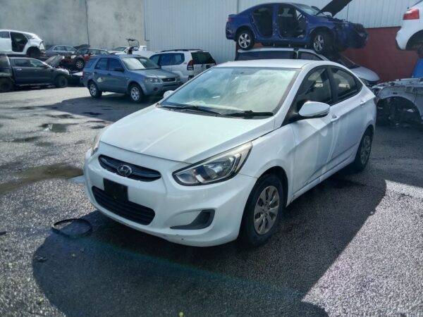 P5102 - Hyundai accent 2017 White Wrecking - Image 16