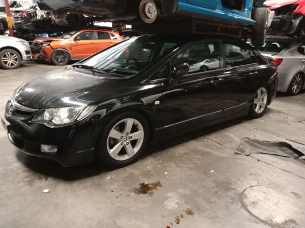 P5131 - Honda Civic 2008 Black Wrecking - Image 9