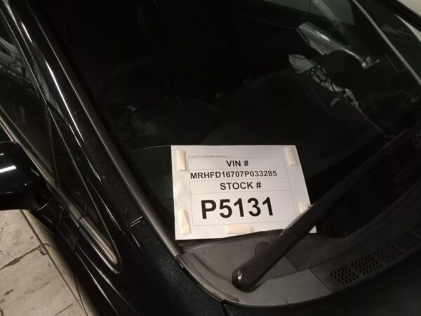 P5131 - Honda Civic 2008 Black Wrecking - Image 15