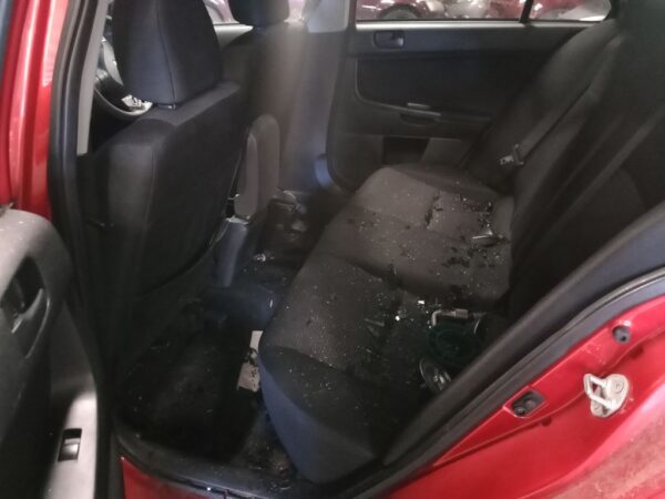 P5141 - Mitsubishi Lancer 2010 Red Wrecking - Image 6