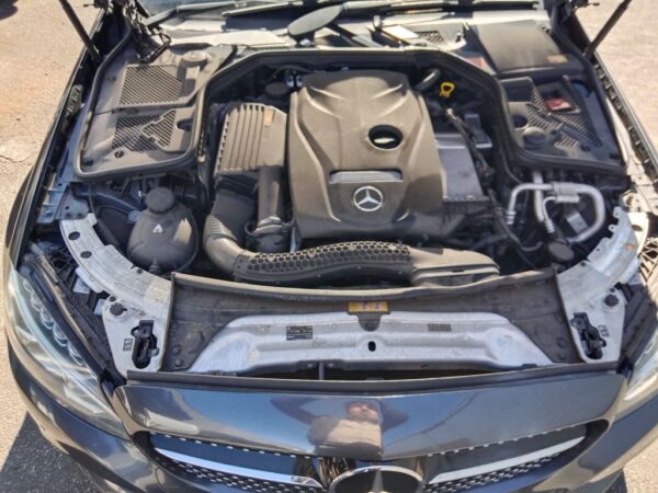 P5167 - Mercedes-Benz C Class 2015 Grey Wrecking - Image 2