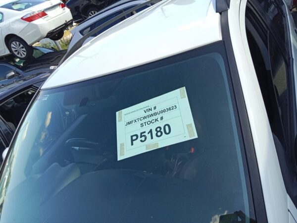 P5180 - Mitsubishi outlander 2011 White Wrecking - Image 12