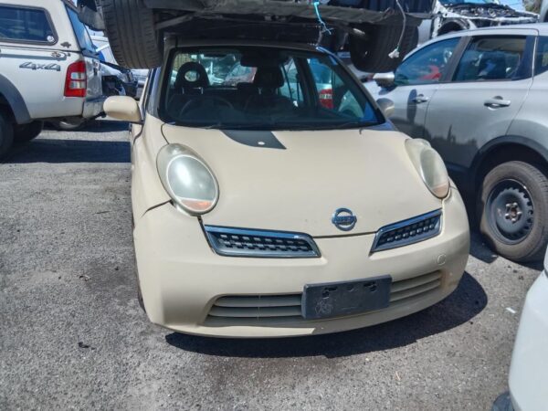 P5191 - Nissan Micra 2010 Cream Wrecking