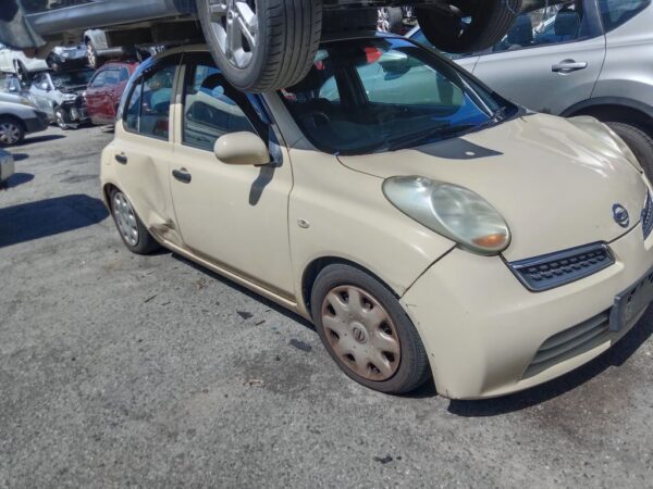 P5191 - Nissan Micra 2010 Cream Wrecking - Image 16