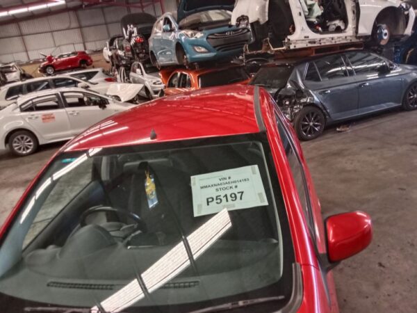 P5197 - Mitsubishi mirage 2014 Red Wrecking - Image 10
