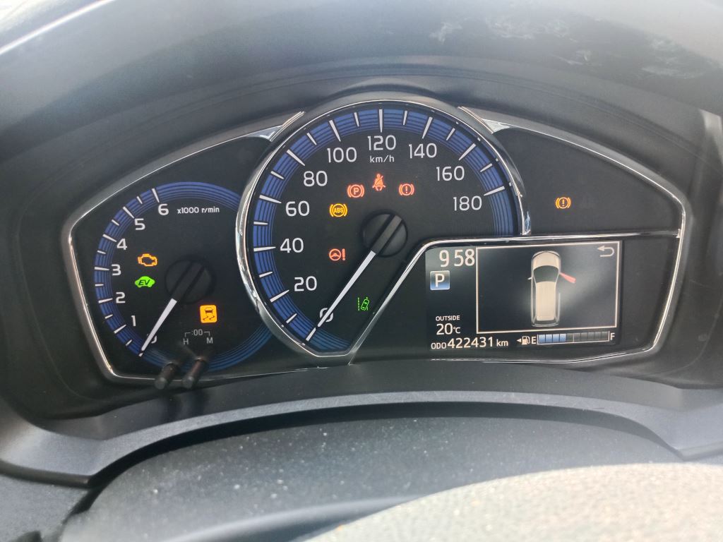 P5212 - Toyota corolla Fielder 2015 Blue Wrecking - Image 6