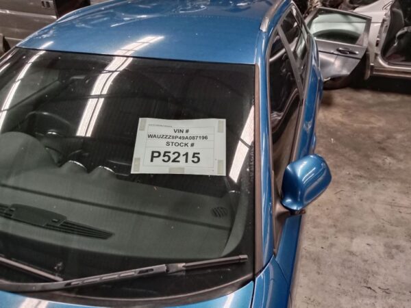 P5215 - Audi A3 2009 Blue Wrecking - Image 11
